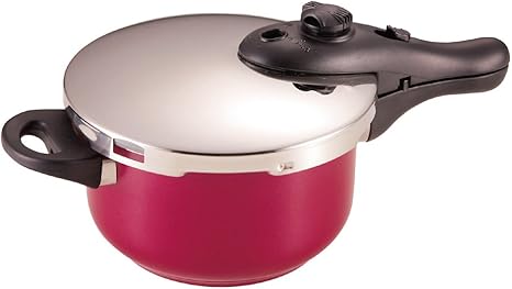 Amazon パール金属 片手 圧力鍋 2 5l Ih対応 3層底 レッド クレア H 9587 圧力鍋 オンライン通販