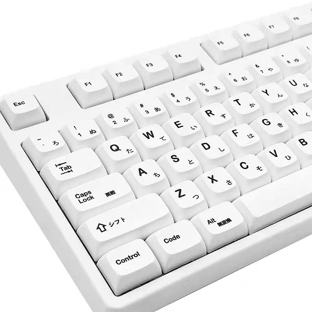 buy-135-keys-japanese-keycaps-pbt-dye-sub-keycaps-xda-profile-white
