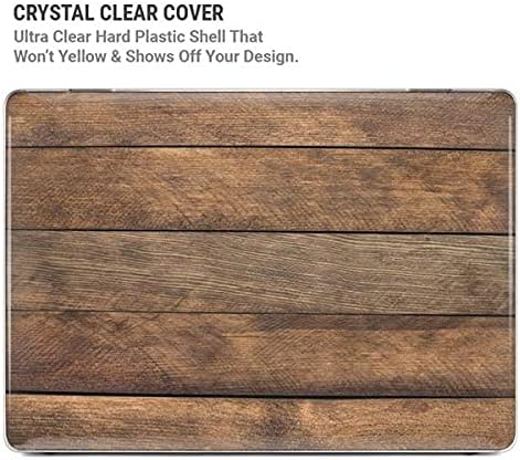 Skinit Case + Skin Compatible with MacBook Air 13in M1 (2021) Originally Designed Early American Wood Planks Design