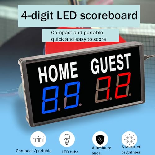 Marcador electrónico portátil LED 1.8 pulg, negro miniatura 7