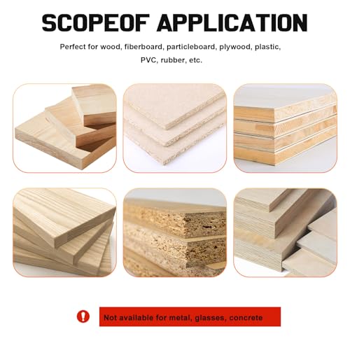 Anosuwa 5 Stück Senkbohrer Set, Senker Holz mit Lagertiefenanschlag & 1/4 Sechskantschaft, HSS M2 Bohrer für präzise Senk- und Zentrierbohrungen, Inkl. Aufbewahrungskoffer Für Bohrmaschinen