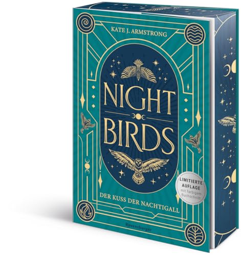 Nightbirds, Band 1: Der Kuss der Nachtigall (Epische Romantasy - Limitierte Auflage mit Farbschnitt) (Nightbirds, 1)