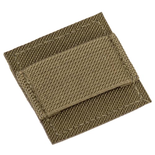 XPBEW 2Pcs Cable Ties For Hunting Gear Cable Straps Wire Management Panel For Interphone Cable Headset Cable Brown, Army Green