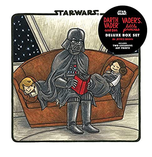 Darth Vader & Son / Vader's Little Princess Deluxe Box Set (includes two art prints) (Star Wars): (Star Wars Kids Books, Star Wars Children's Books, ... Gifts for Kids) (Star Wars x Chronicle Books) -  Brown, Jeffrey, Hardcover