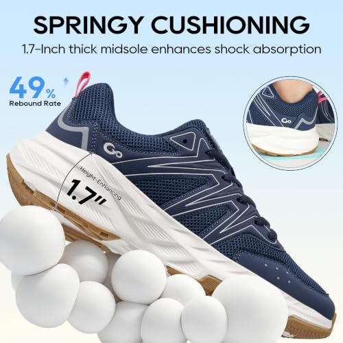Image of Ablanczoom Womens Walking Shoes Breathable Lightweight Tennis Sneakers