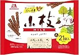 Morinaga Koeda MILK Value Bag 111g (Pack of 1), Almond Puffs Milk Chocolate Twigs Sweets Snacks from Japan, MADE IN JAPAN