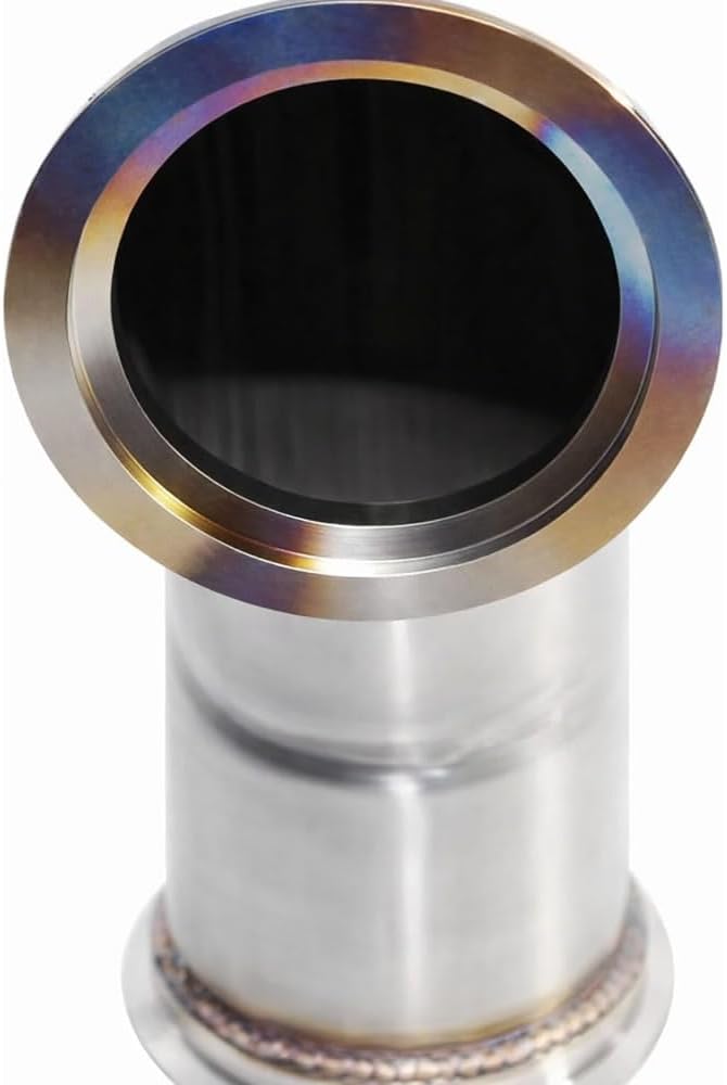 E-Motor V-Band Flange Turbo Adapter 90 Degree Stainless Steel Universal(3" ID)