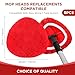 Baderke 8 Pack Microfiber Mop Heads Replacements Microfiber Spin Mop Replace Heads Reusable Refills Pads Duster Replace Washable Cleaning Cloths Scrubber Dust Refills for Floor Cleaning