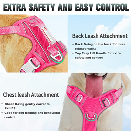 Barkbay MOEMOEYA No Pull Dog Harness Large Step In Reflective Dog Harness thumb #2