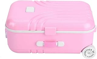 Mini Luggage Box Rolling Suitcase Toy, Sturdy and Durable Suitcase Toy Baby Toy, Baby Suitcase Toy, Kids for Baby(Pink)