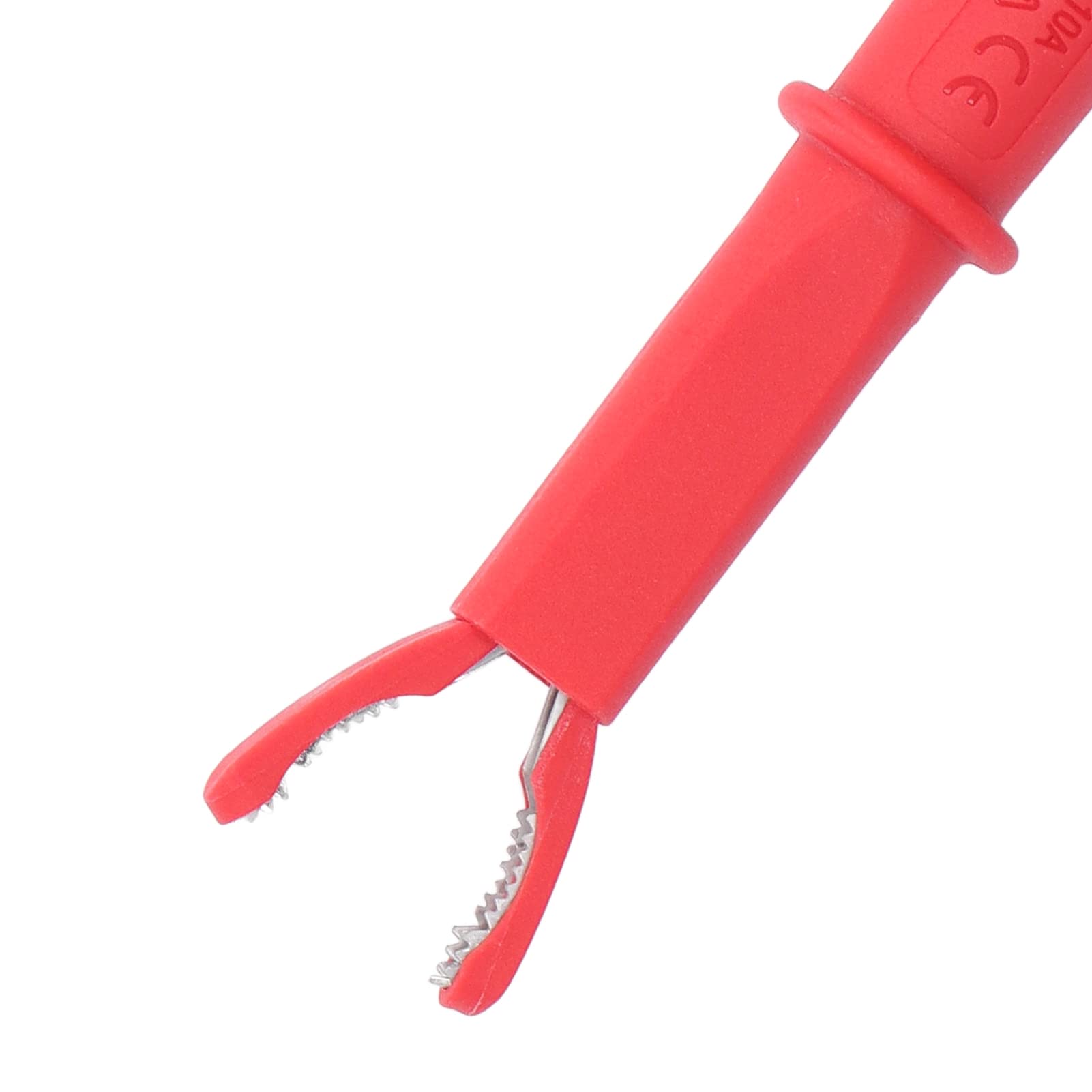 Clip De Crochet De Test, 1 Paire De Pinces De Crochet De Test, Pince Crocodile Rouge Noir, Kit D'accessoires Pour Tests électroniques 16 Mm
