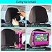 Arozxin Car Tablet Holder,Car Headrest Mount Holder for Car Back Seat with Silicone Holding Net and Anti-Slip Strap,Angle-Adjustable Fits All 7-12.9