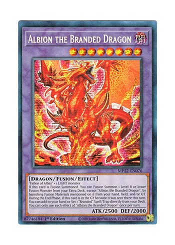 烙印竜アルビオン　プリズマ　B Amazon.co.jp: 遊戯王 英語版 MP22-EN076 Albion the Branded Dragon
