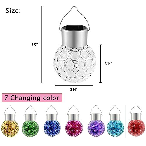 Hillington - Confezione da 5 luci solari che