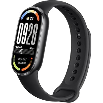 Xiaomi Smart Band 10, Smart Watch, Fitness Tracker, 1.72 Inch AMOLED Display, 21 Day Battery, 5ATM Water Resistance, SPO₂ & H