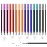 Compatibilité Fiable et Insertion Facile: Conçues pour une utilisation parfaite avec les stylos effaçables Legami, ces recharges pour stylos legami s’insèrent rapidement sans fuite ni tache. Elles assurent une écriture nette et régulière à l’école, au bureau ou à la maison.