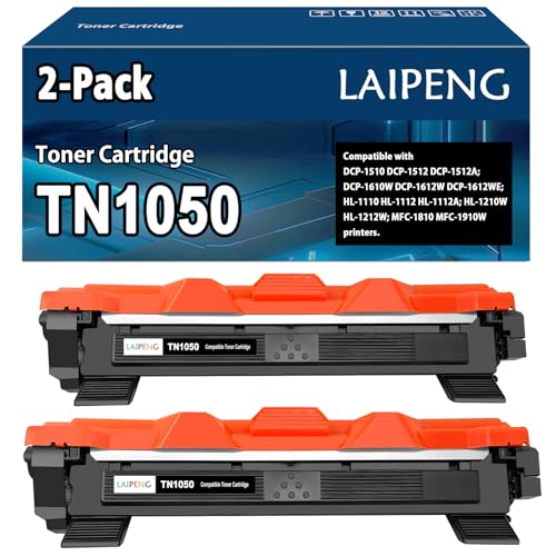Toner TN-1050 compatible Brother DCP-1510 HL-1110 MFC-1810 imprimante laser 2BK