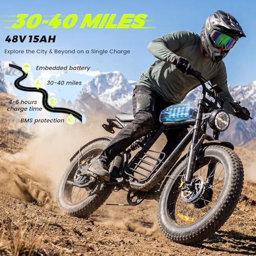 Electric Bike for Adults, 1000W/1500W/3000W Dirt Bike,