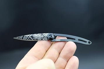 Deejo 15g, Black, Polynesian Çakı