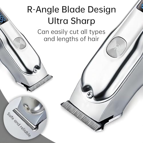 Image of Premium Hair and Beard Trimmer for Men - Advanced Adjustable Trimmers for Man Grooming - Precision Trimmer for Men with Zero Gap Technology for Effortless Shaving and Beard Trimming