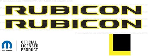 Miniatura 4 de Decal Mods Rubicon Hood - Calcomanía gráfica de vinilo para Jeep RubiconGladiator JLJT (2018-2024), negro con contorno rosa intenso FBHPO (juego de