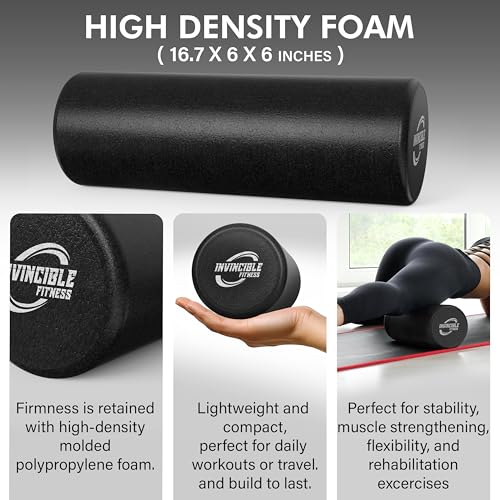 Invincible-Fitness-EPP-Foam-Roller-for-Deep-Tissue-Massage--Enhance-Recovery-Relieve-Pain-and-Boost-Mobility-for-a-Stronger-Healthier-You