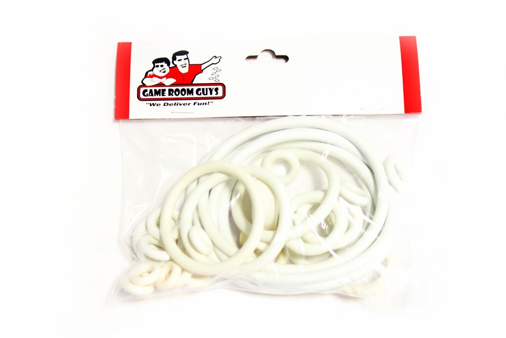 Game Room Guys Bally Cosmos Pinball White Rubber Ring Kit