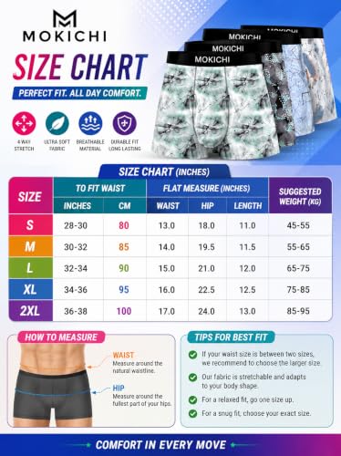 Image of Men's Printed Trunks | Boxer Brief Underwear with Broad Elastic Waistband and Contoured Pouch | Multicolour, Pack of 4