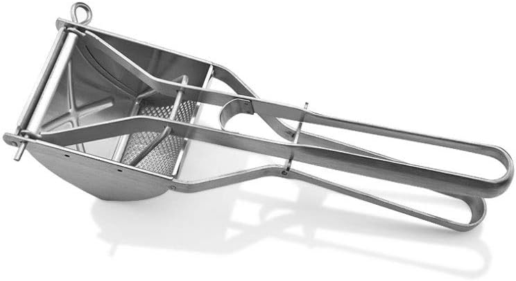 Potato Masher Stainless Steel Squeezer Baby Food Strainer Press Fruit and Vegetables