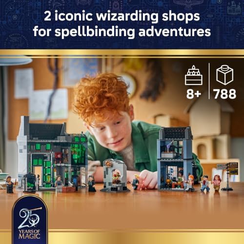 LEGO Harry Potter Knockturn Alley Wizarding Shops 76471 - 1