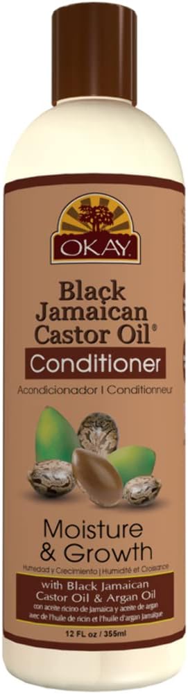Black Jamaican Castor Oil Conditioner, Moisture & Growth 12 oz
