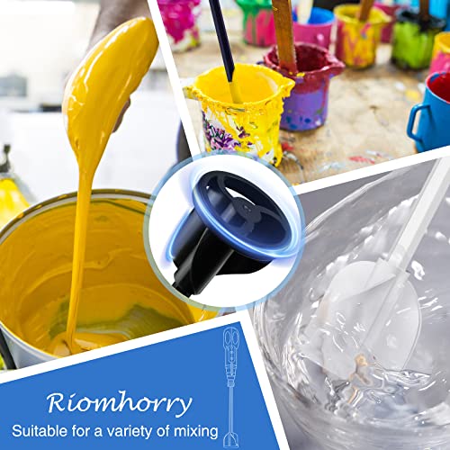 4 Pcs Resin Mixer Paddles, Epoxy Mixer Attachment For Drill, Reusable Paint Stirrer Drill Attachment For Epoxy Molds, Mixing Resin And Paint #TOP4