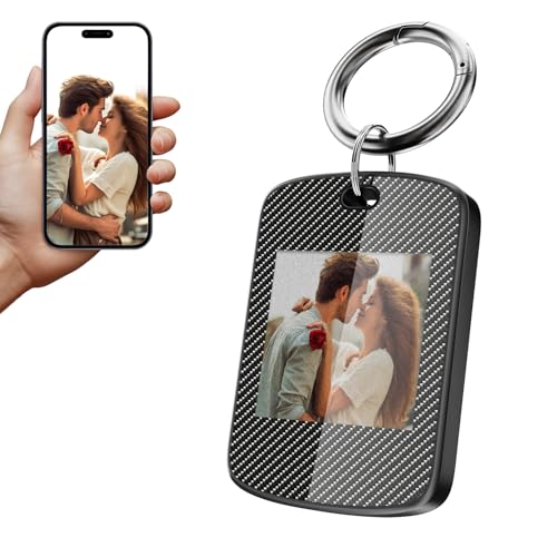 GUOMIS Porta-chaves personalizado com foto, porta-chaves com foto, porta-chaves personalizados, porta-chaves com foto, O presente ideal para aniversários de casamento, casais, festas e aniversários