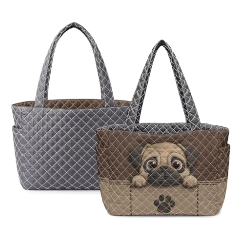 Bolso Tote para Mujer Lotusorchid Doble Cara miniatura 1