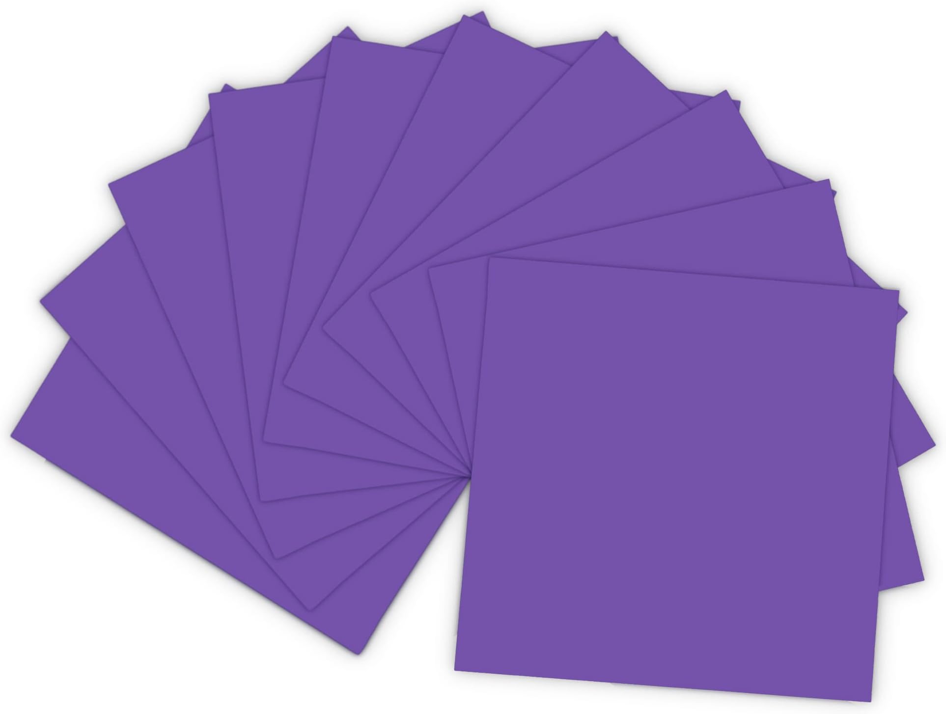 EZ Craft USA Glossy Adhesive Backed Vinyl Sheets (1, Purple)