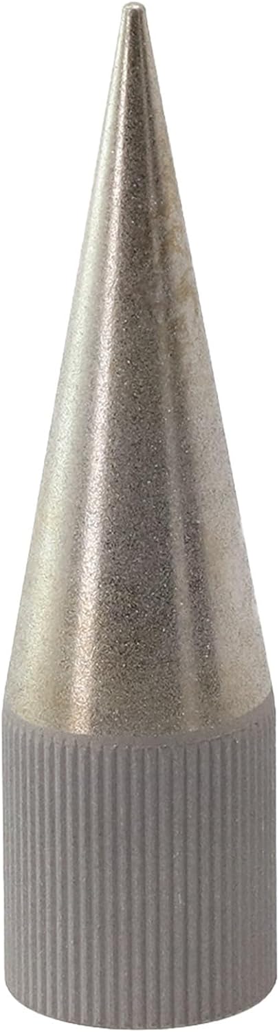Leather Round Hole Punch Polisher and Sharpener Tool, Emery Coated Stainless Steel Manual Sharpening Tool for HY and for SPC Punches