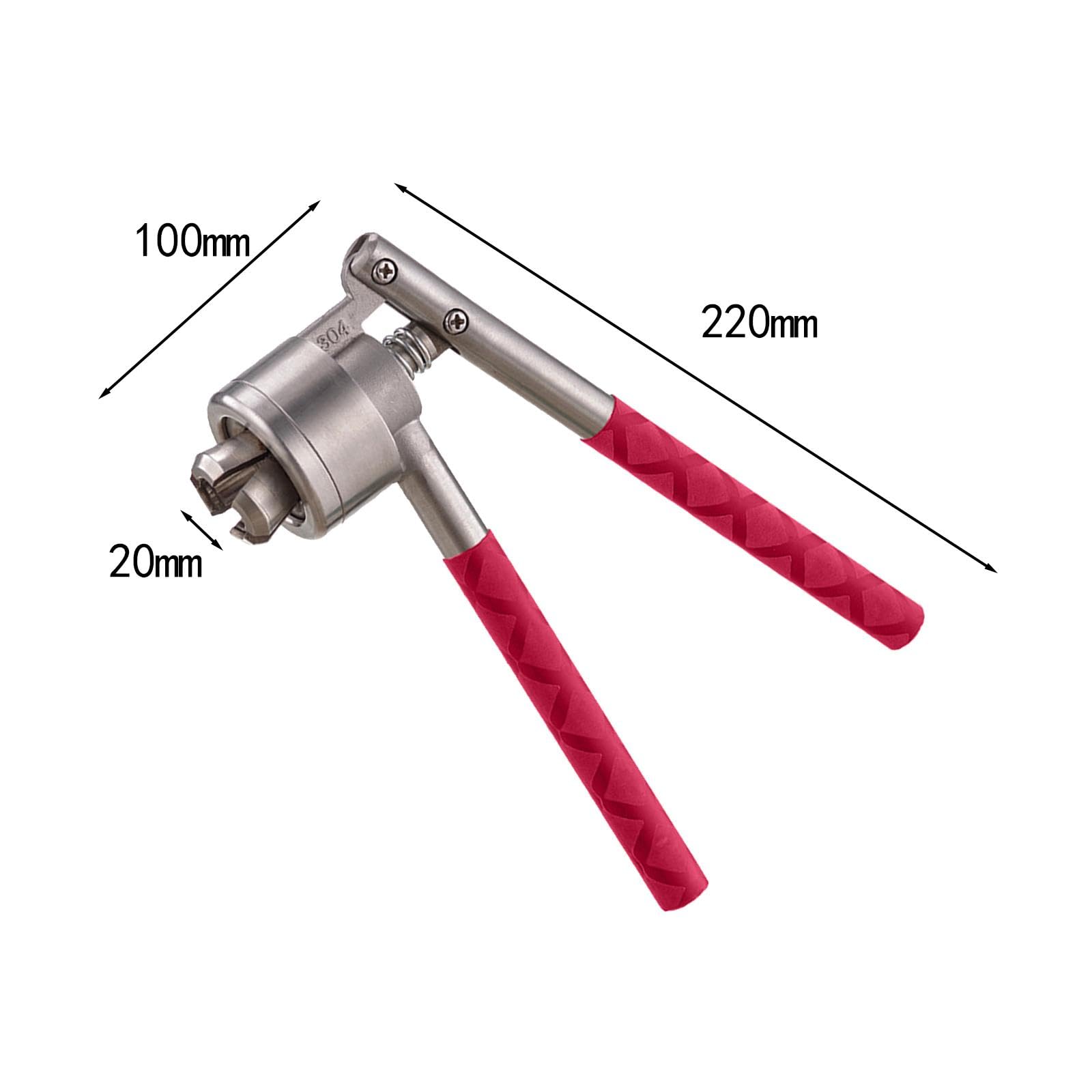 Piegatore per fiale, tappatrice per bottiglie, crimpatrice per bottiglie, strumento di tappatura multifunzione per fiale di profumo Sigillatore, 20A