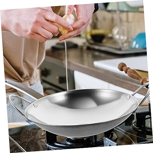 Zerodeko Wok de Acero Inoxidable 2 piezas miniatura 6
