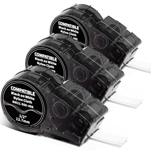 Rubans M21-500-499 adhésifs en nylon pour marquage durable