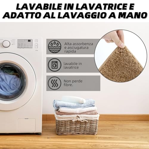 Tapis de douche d'angle lavable pour sécuriser les sols glissants