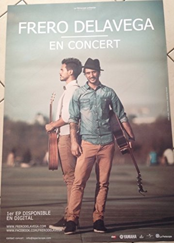 Affiche Frero Delavega 70X100Cm pour habiller un grand mur blanc vide