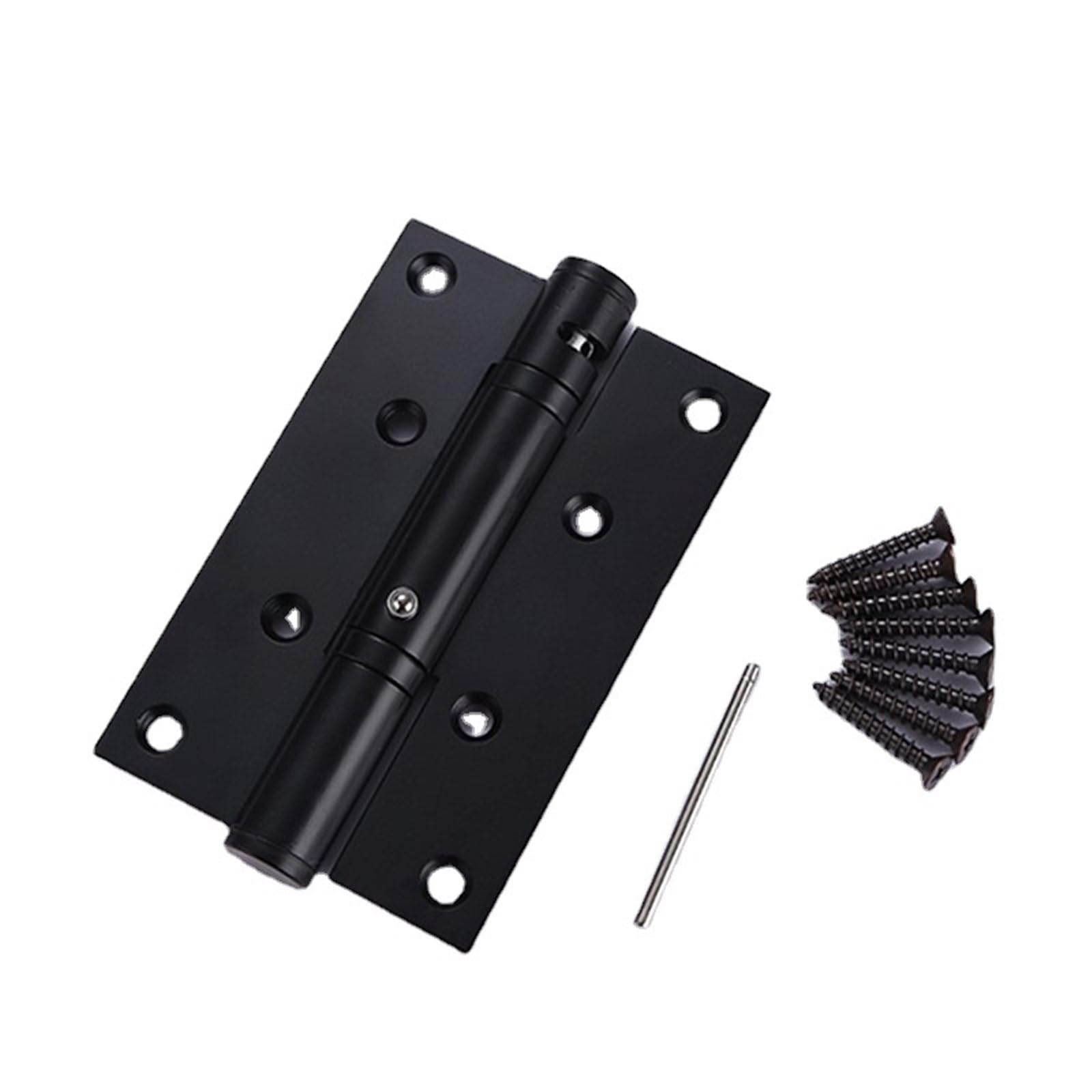 Charnière de porte cachée inox à tampon hydraulique fermeture automatique