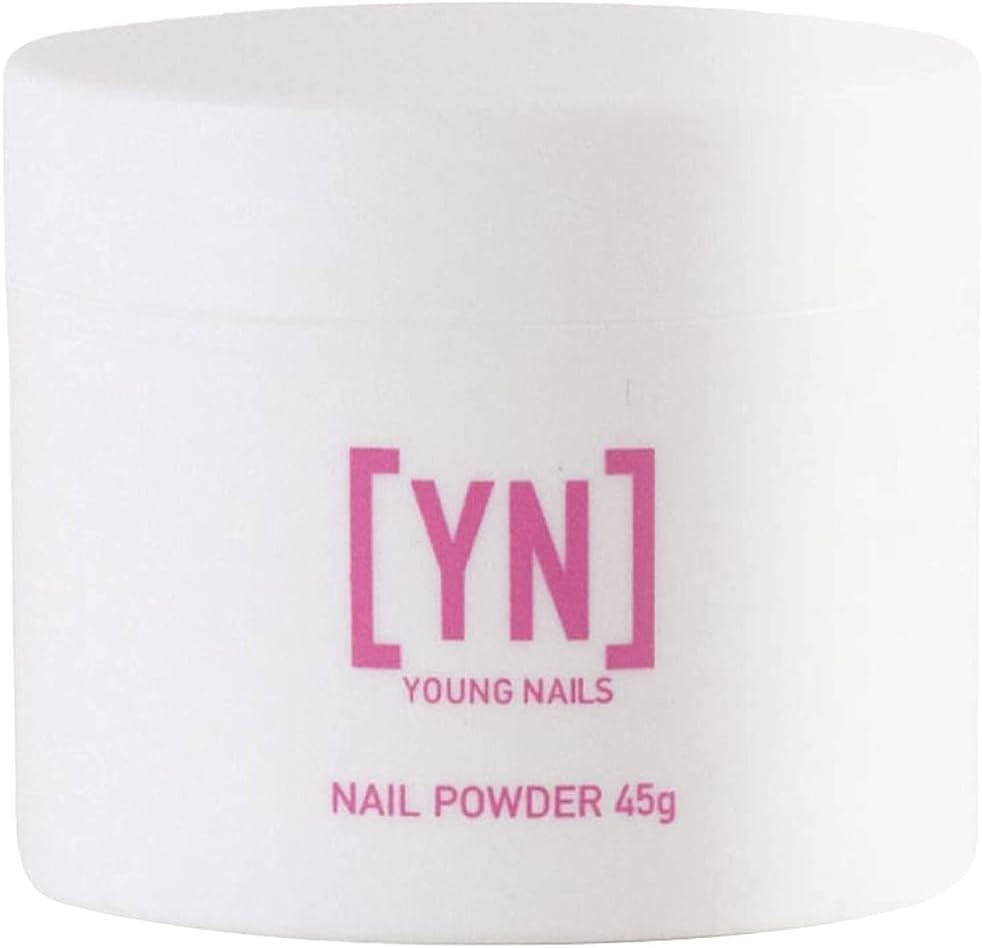 Young Nails Acrylic Speed Powder, Clear, 45 Gram