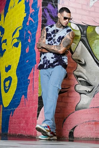 Image of RAGZO Cargo Pants for Men || Men Cargo Jeans Pant || Cargos for Men || Loose Fit Jeans Cargo