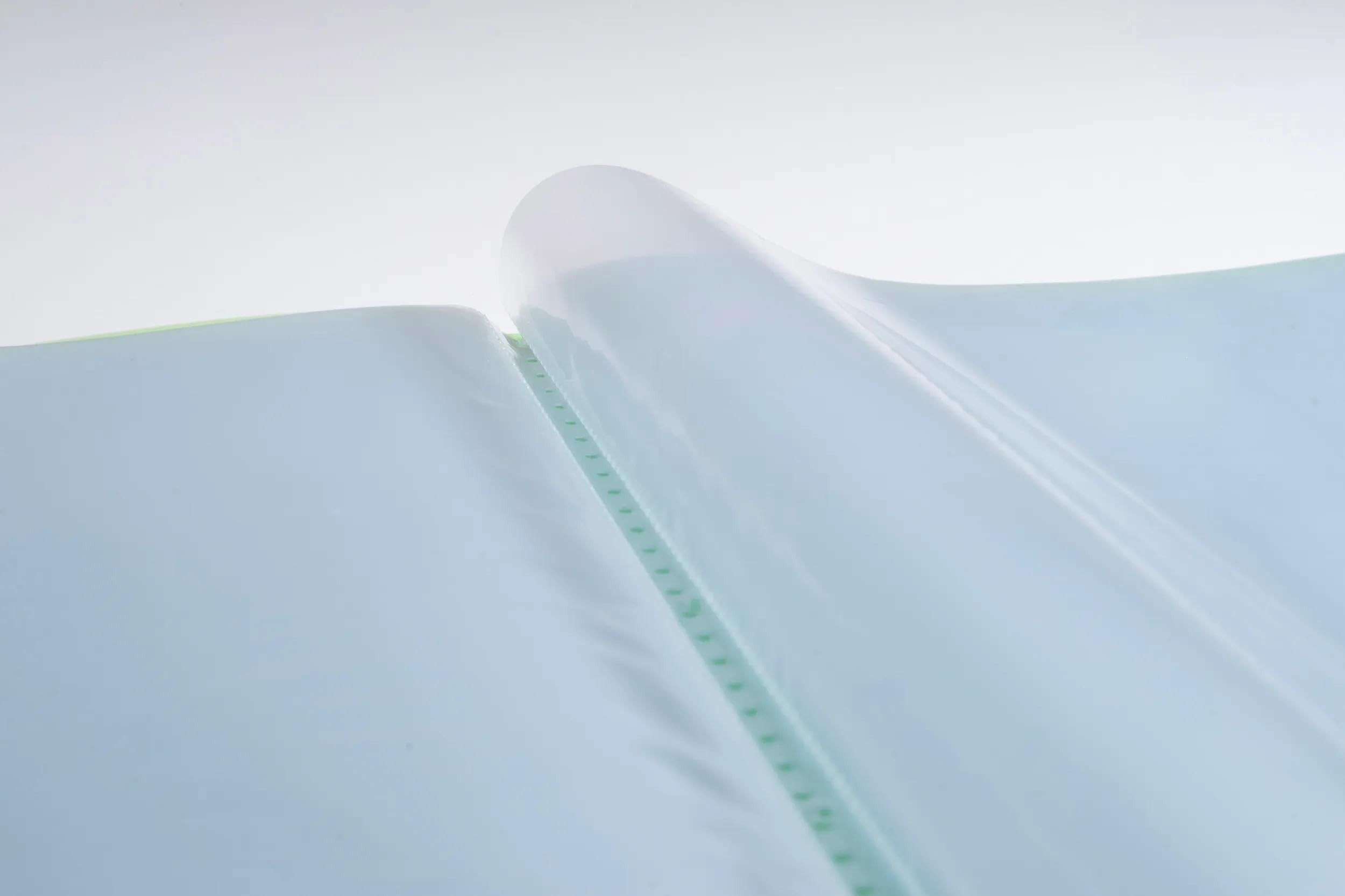Exacompta 85463E 12er Pack Sichtmappe Chromaline Crystal Colours aus blickdichtem Kunststoff robust 40 Hüllen 80 Ansichten für DIN A4 Aktenhülle Prospekthülle farbig sortiert grün