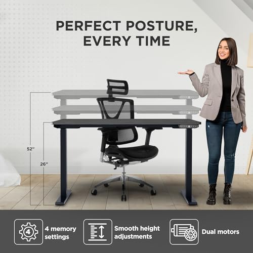 Rise UP Dual Motor Electric Standing Desk - Thumbnail 4