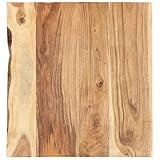Esta espectacular superficie de madera viva aporta estilo y funcionalidad a tus muebles de inspiración industrial.Cada una de nuestras encimeras para tocador es única. Las vetas y los bordes de la madera pueden variar ligeramente.