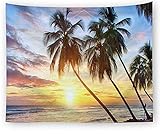 ❤ Mehrere Anlässe: Dieser Hintergrund Wandteppich ist für jeden Raum, Wohnzimmer, Schlafzimmer, Esszimmer, Schlafsaal, Büro geeignet. Nach Ihren Vorlieben kann es als Vorhänge, Tischdecken, Sofabezug, Picknickdecke oder Strandtücher verwendet werden. Geeignet als Geschenk für Sie!