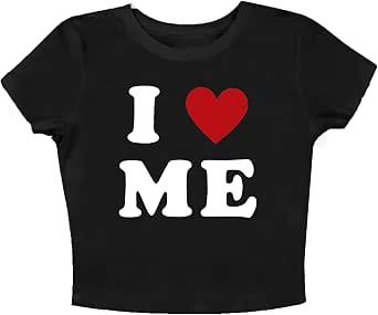 Women's Y2K Streetwear Crop Top T-Shirt