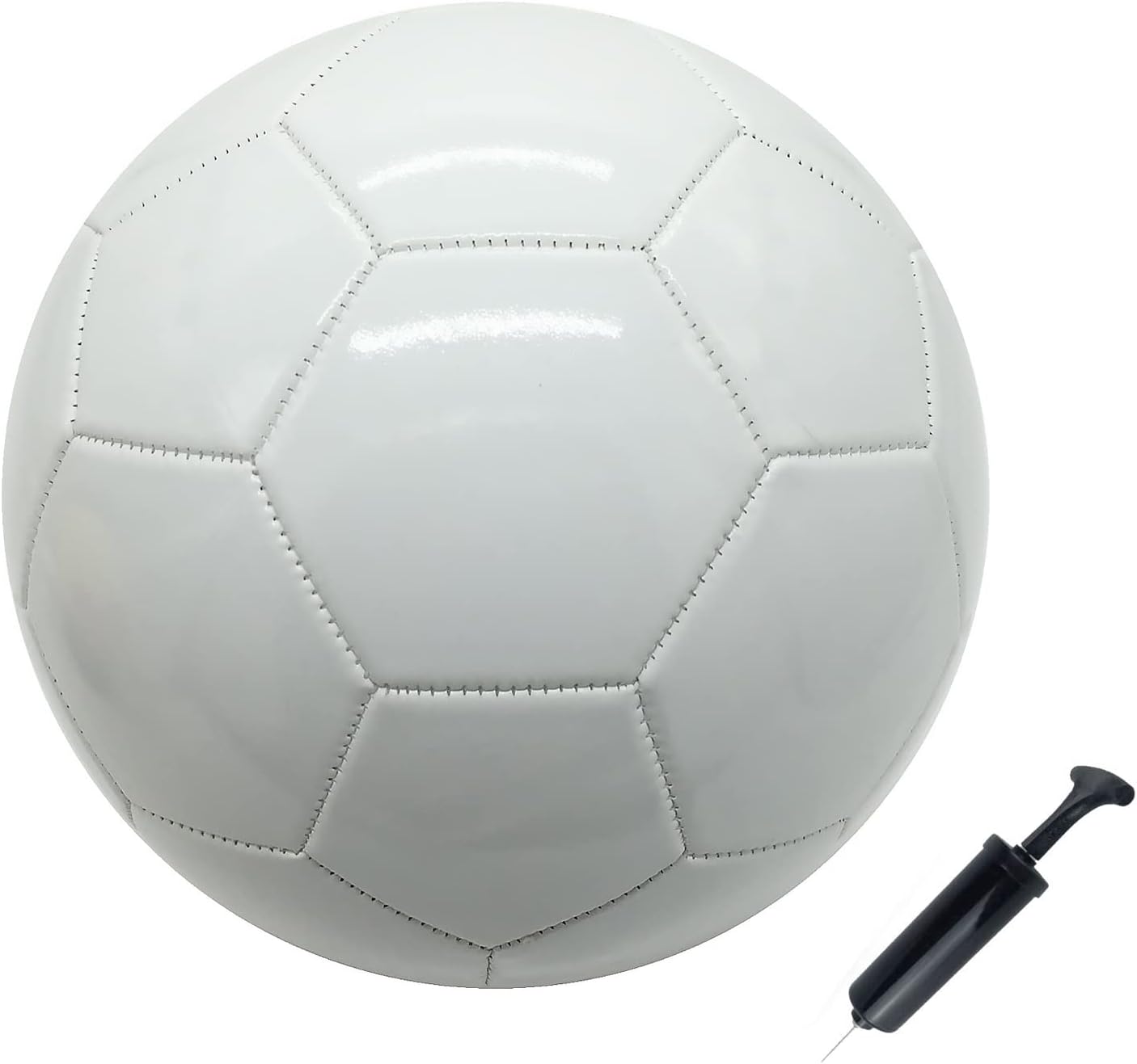 Soccer Ball Size 3 4 5 Pure Color DIY Kids Boy Gift Painting Together with Parents Grandparents or Kindergarten Teacher